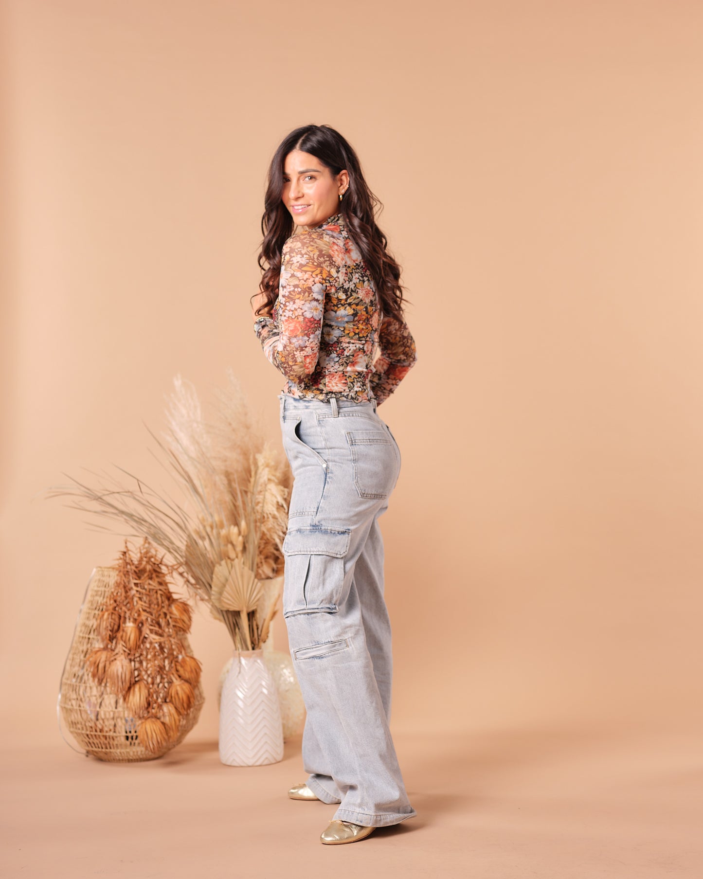 Forever Floral Sheer Top