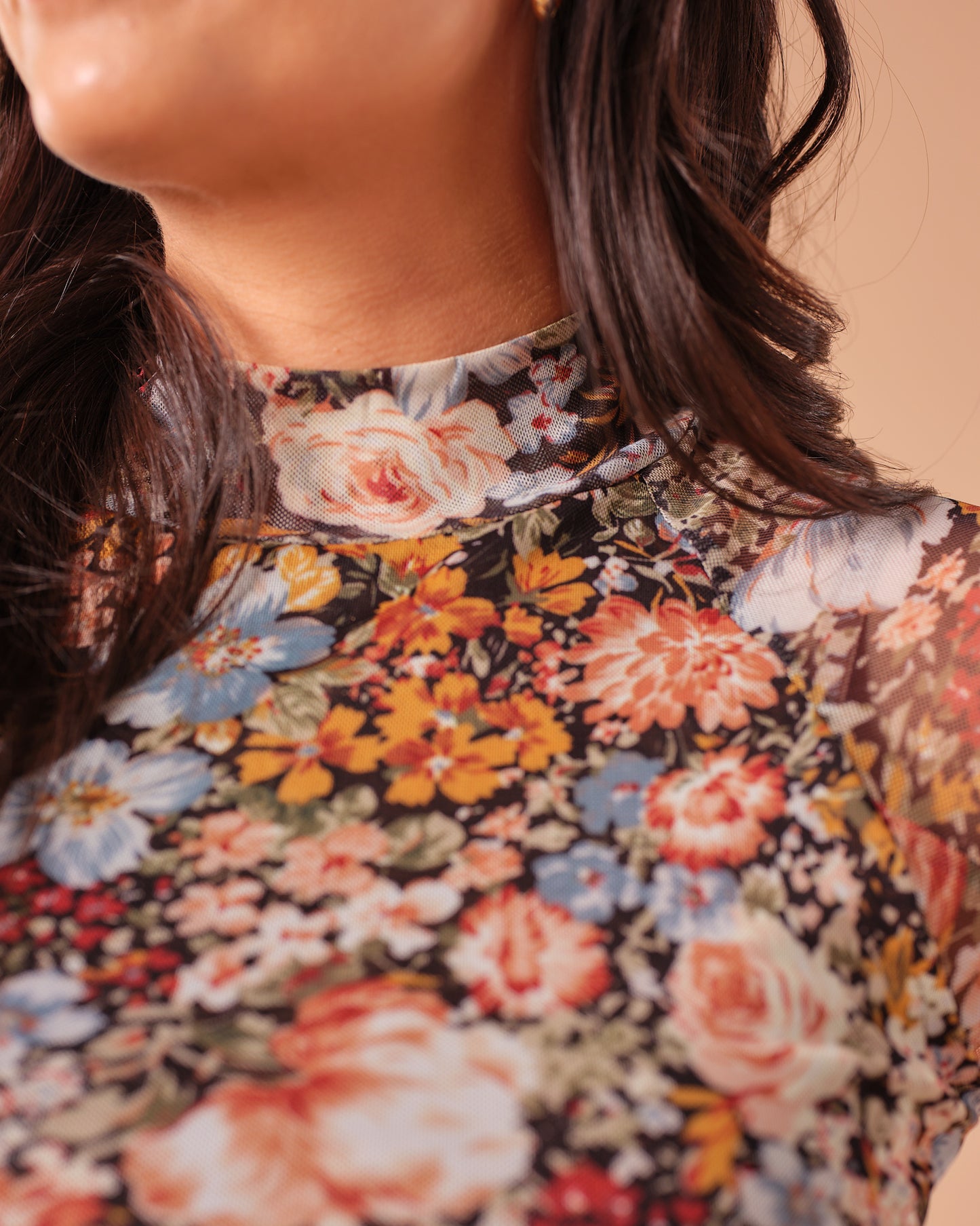 Forever Floral Sheer Top
