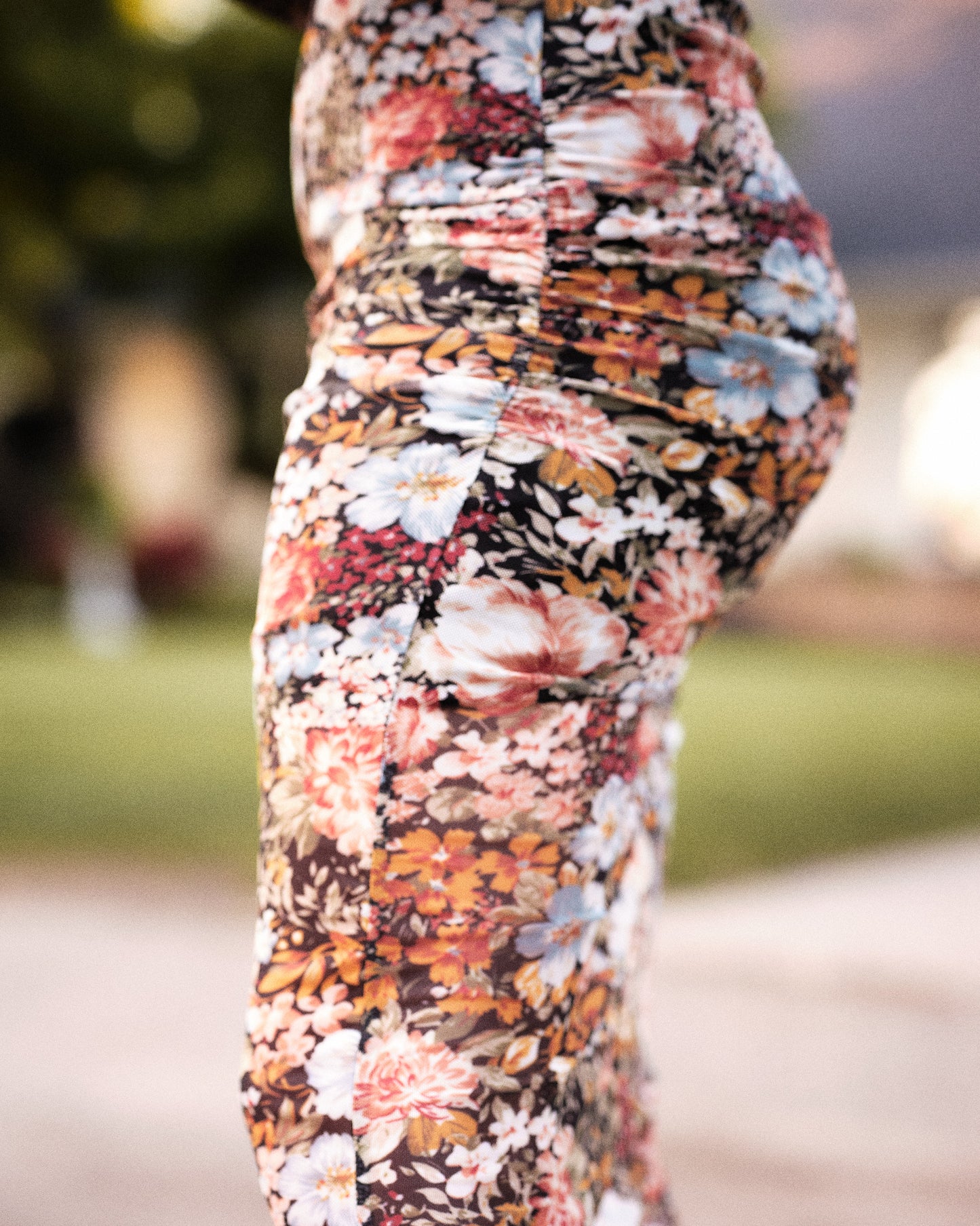 Forever Floral Midi Dress