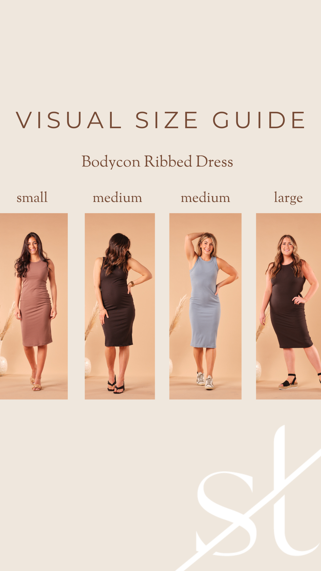 Bodycon Ribbed Dress