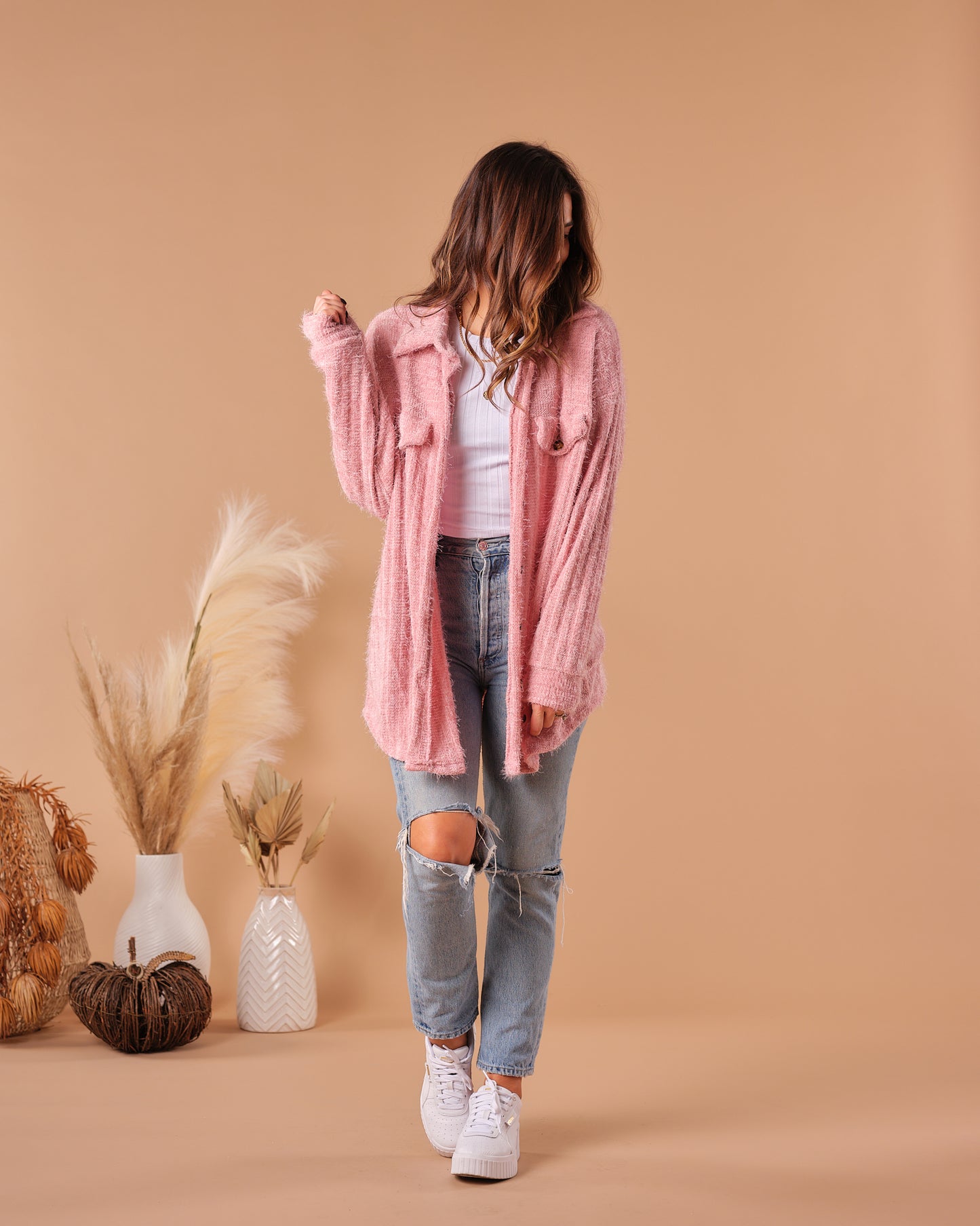 Pink Skies Cardi