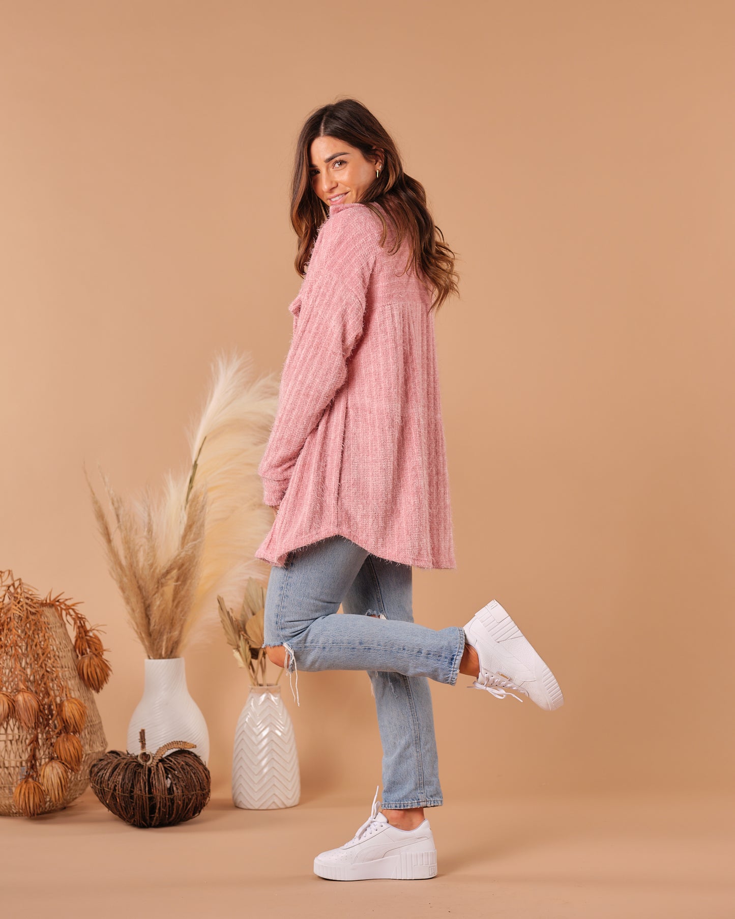 Pink Skies Cardi