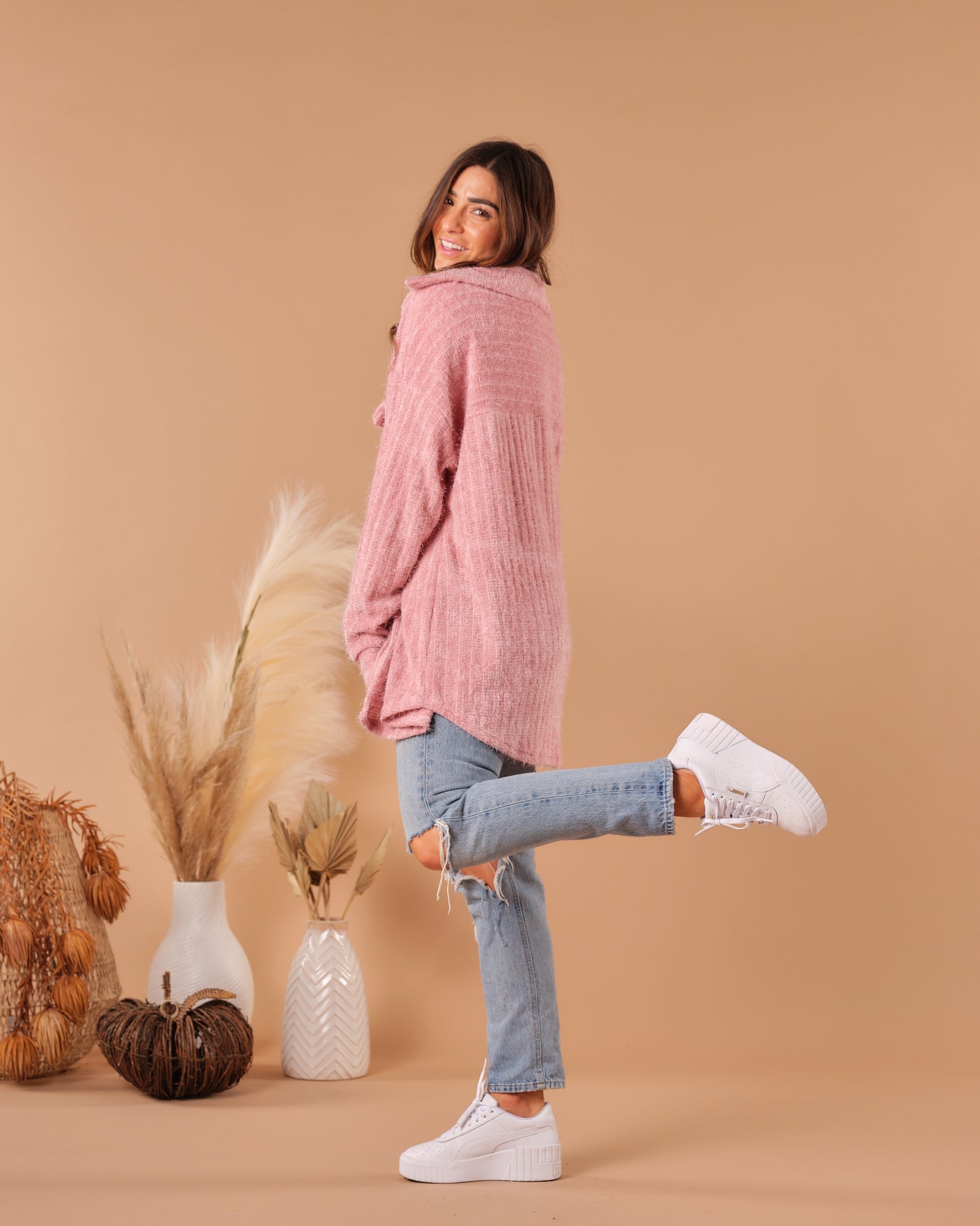 Pink Skies Cardi